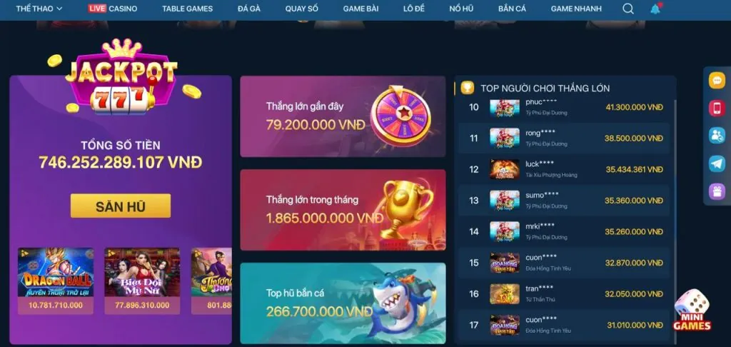 Điện thoại hiển thị giao diện chơi Tài Xỉu trên ứng dụng win98